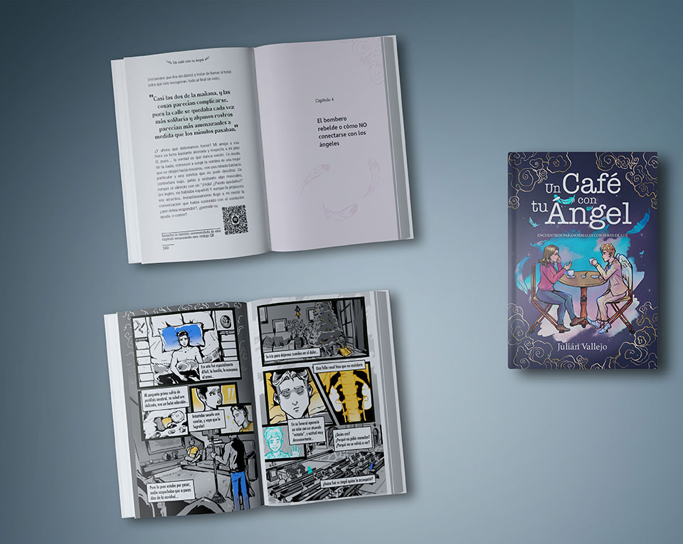 Un café con tu ángel, Escritor Julián vallejo