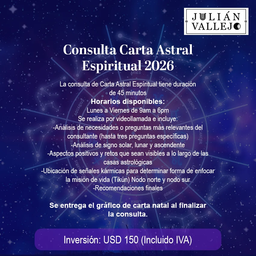 carta astral espiritual